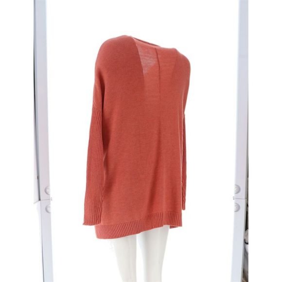 NWT SKINNYGIRL SUNDAZED MOUJ CARDIGAN SWEATER FADED ROSE MEDIUM - Picture 4 of 12